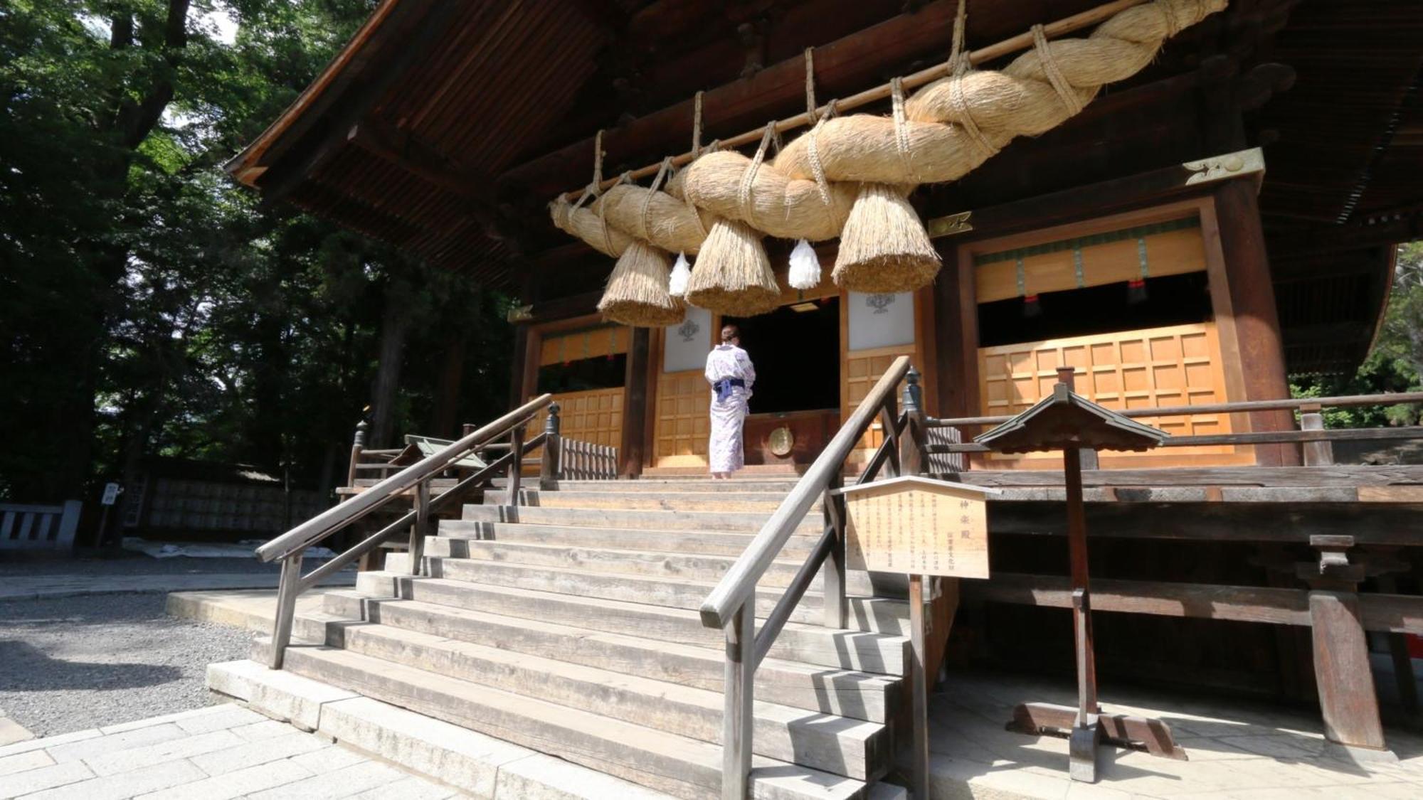 Baigetsu Ryokan Shimosuwa Luaran gambar